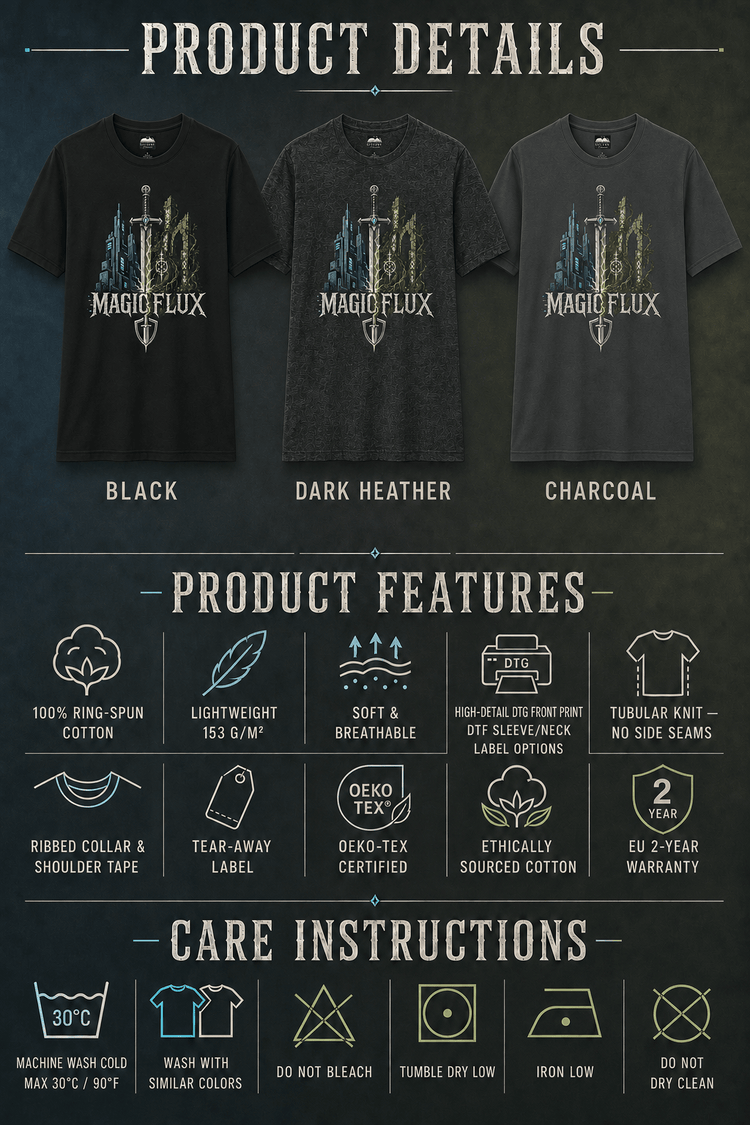 Magic Flux Tech & Magic Graphic Tee - Dogear Dreams