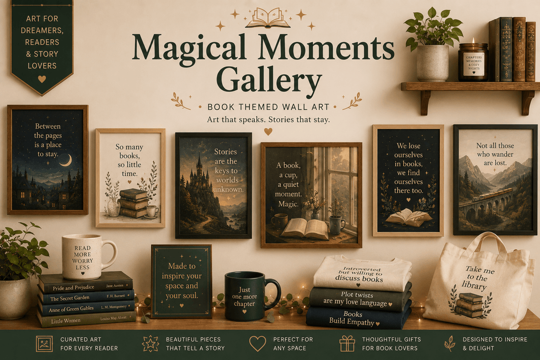 Magical Moments Gallery | Bookish Wall Art & Reading Decor