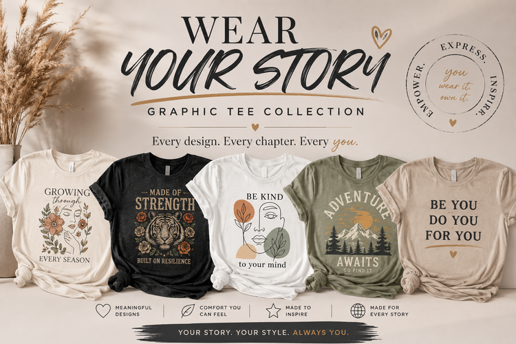 Wear Your Story | Bookish Graphic Tees & Reader Apparel