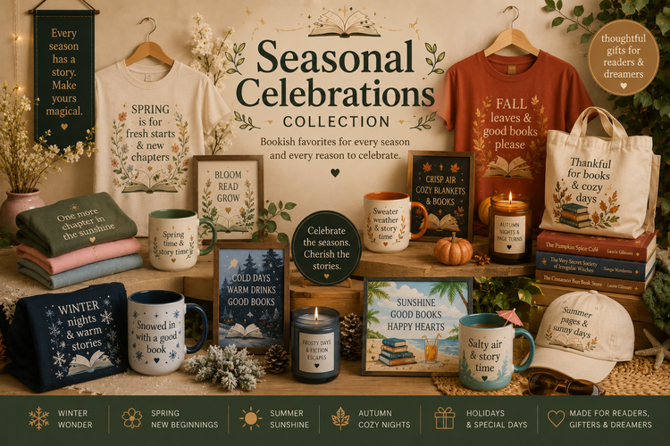 Seasonal Celebrations Collection | Bookish Holiday & Seasonal Gifts