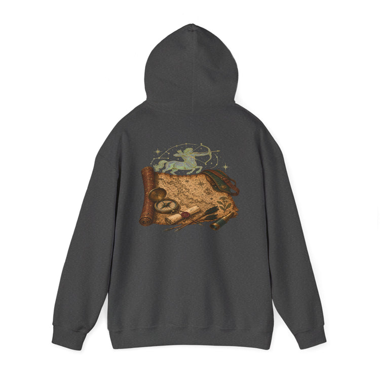Sagittarius Zodiac Hoodie | TTRPG Fantasy Quest Sweatshirt | Dogear Dreams - Dogear Dreams