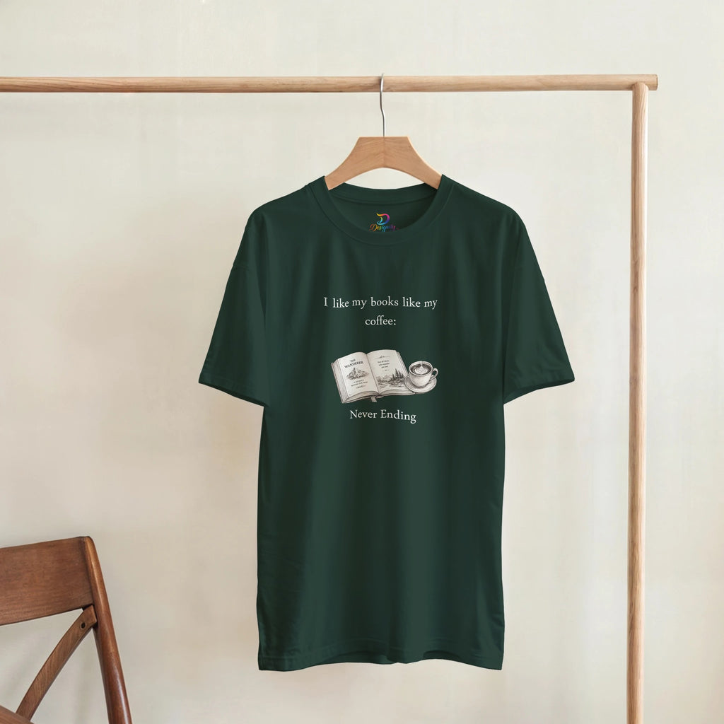 Coffee and Books T-Shirt – Funny Book Lover Gift - Designity