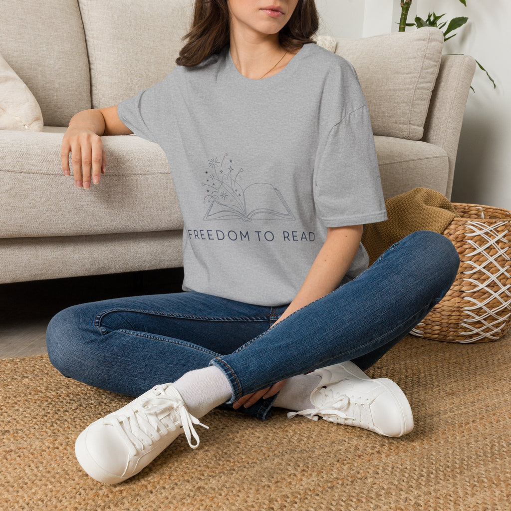 Freedom to Read Book Lover T-Shirt — Literary Rights Tee