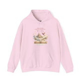 Bookish Adventure Hoodie — "Live Every Strange Wonderful Life" Graphic Pullover - Dogear Dreams
