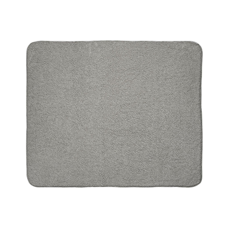 Fleece Sherpa Blanket — "Guided by Stories" Cozy Reading Throw 