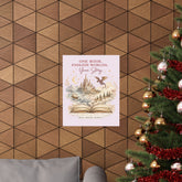 One Book Endless Worlds Fantasy Wall Art | Book Lover Poster | Magical Castle & Dragon Print | Reading Nook Decor | Bookish Gift - Dogear Dreams