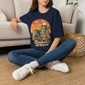 Booked All Weekend Skeleton Reader Shirt | Vintage Gothic 4th of July Tee | Patriotic Book Lover Skeleton T-Shirt