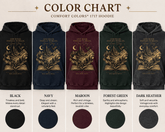 Dark Academia Fantasy Hoodie | One Book Endless Worlds Book Lover Sweatshirt - Dogear Dreams