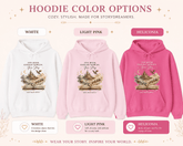 Bookish Adventure Hoodie — "Live Every Strange Wonderful Life" Graphic Pullover - Dogear Dreams