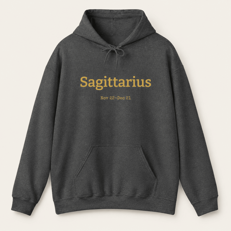 Sagittarius Zodiac Hoodie | TTRPG Fantasy Quest Sweatshirt | Dogear Dreams - Dogear Dreams