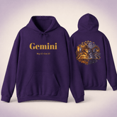 Gemini Zodiac Hoodie | Unreliable Narrator Plot Twist Sweatshirt | Dogear Dreams - Dogear Dreams