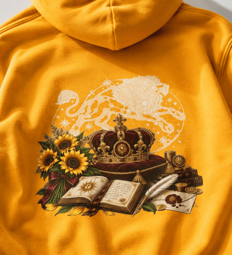 Leo Zodiac Hoodie | Romantasy Main Character Sweatshirt | Dogear Dreams - Dogear Dreams