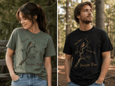 What Sleeps Beneath the Juniper Tree Tee | Dark Academia Fairytale Shirt | Gothic Botanical Bird Illustration | Comfort Colors 1717 - Dogear Dreams