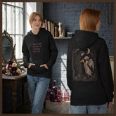 Some Souls Are Worth Crossing Over For — Grim Reaper & Angel Gothic Hoodie - Dogear Dreams