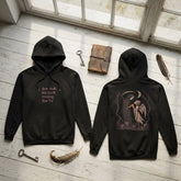 Some Souls Are Worth Crossing Over For — Grim Reaper & Angel Gothic Hoodie - Dogear Dreams