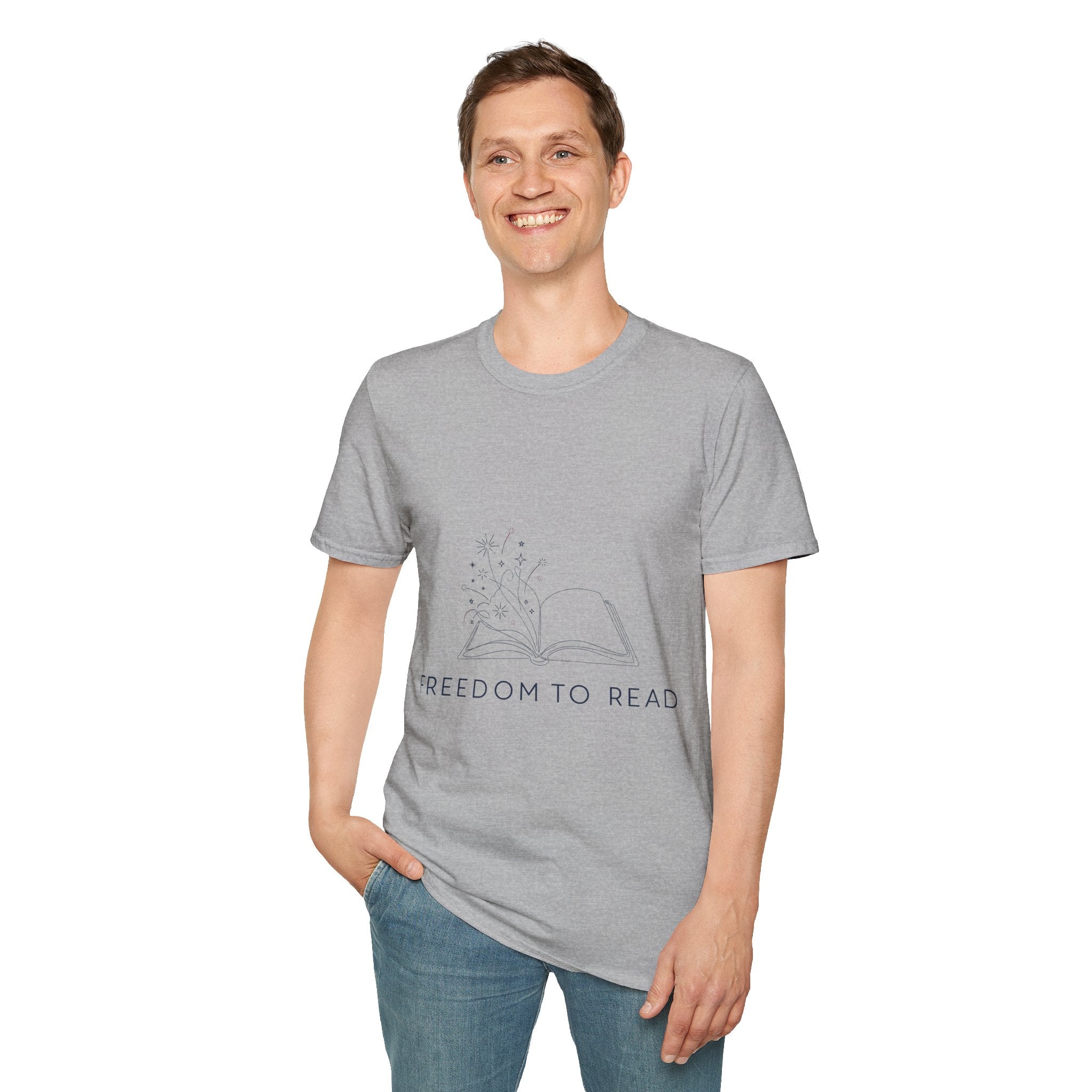 Freedom to Read Book Lover T-Shirt — Literary Rights Tee