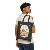 Fantasy Luxe Book Lover Tote Bag | One Book Endless Worlds Library Canvas Tote - Dogear Dreams