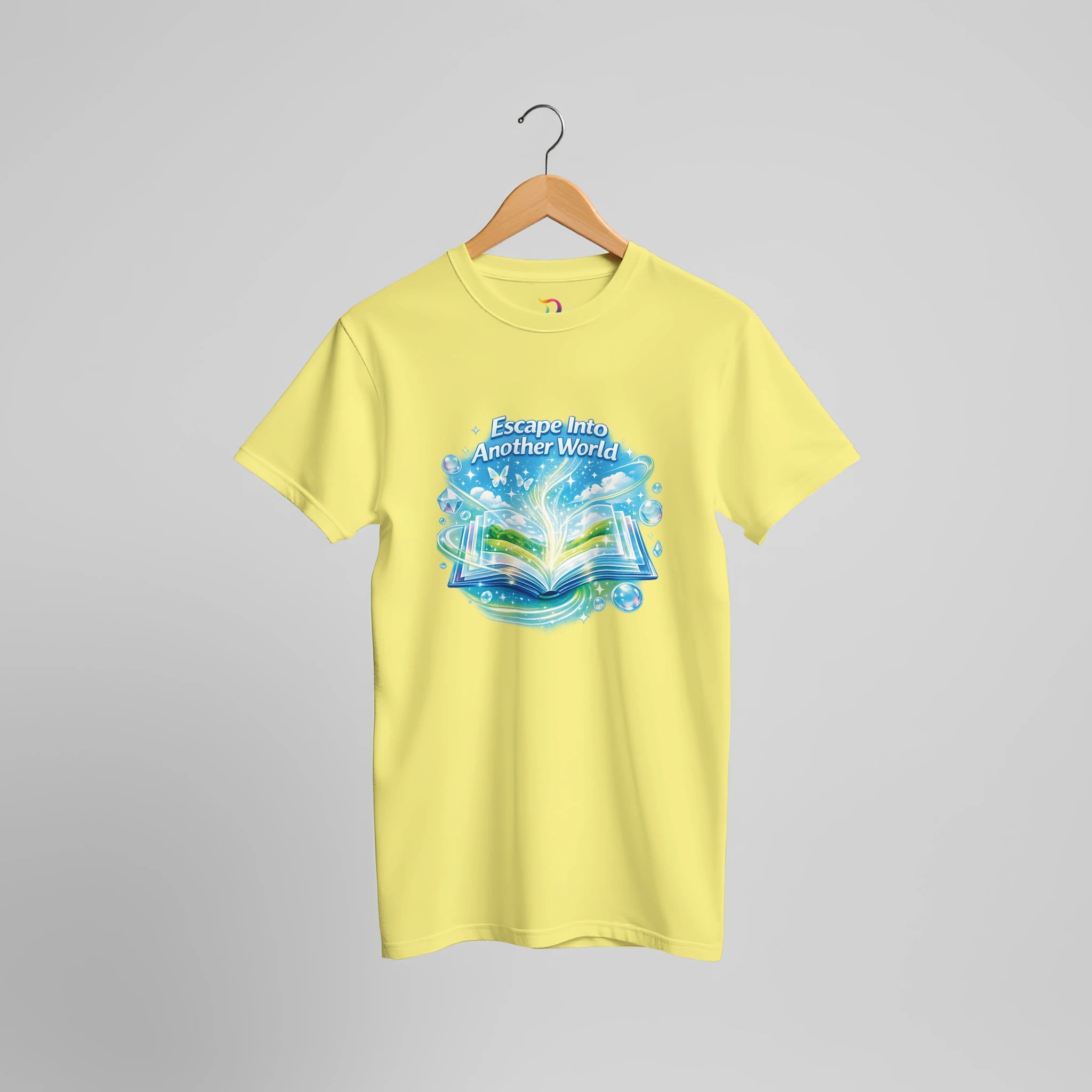 Escape Into Another World T-Shirt – Neo Frutiger Aero Aesthetic Y2K Retro Graphic Tee - Designity
