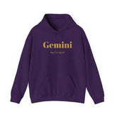 Gemini Zodiac Hoodie | Unreliable Narrator Plot Twist Sweatshirt | Dogear Dreams - Dogear Dreams