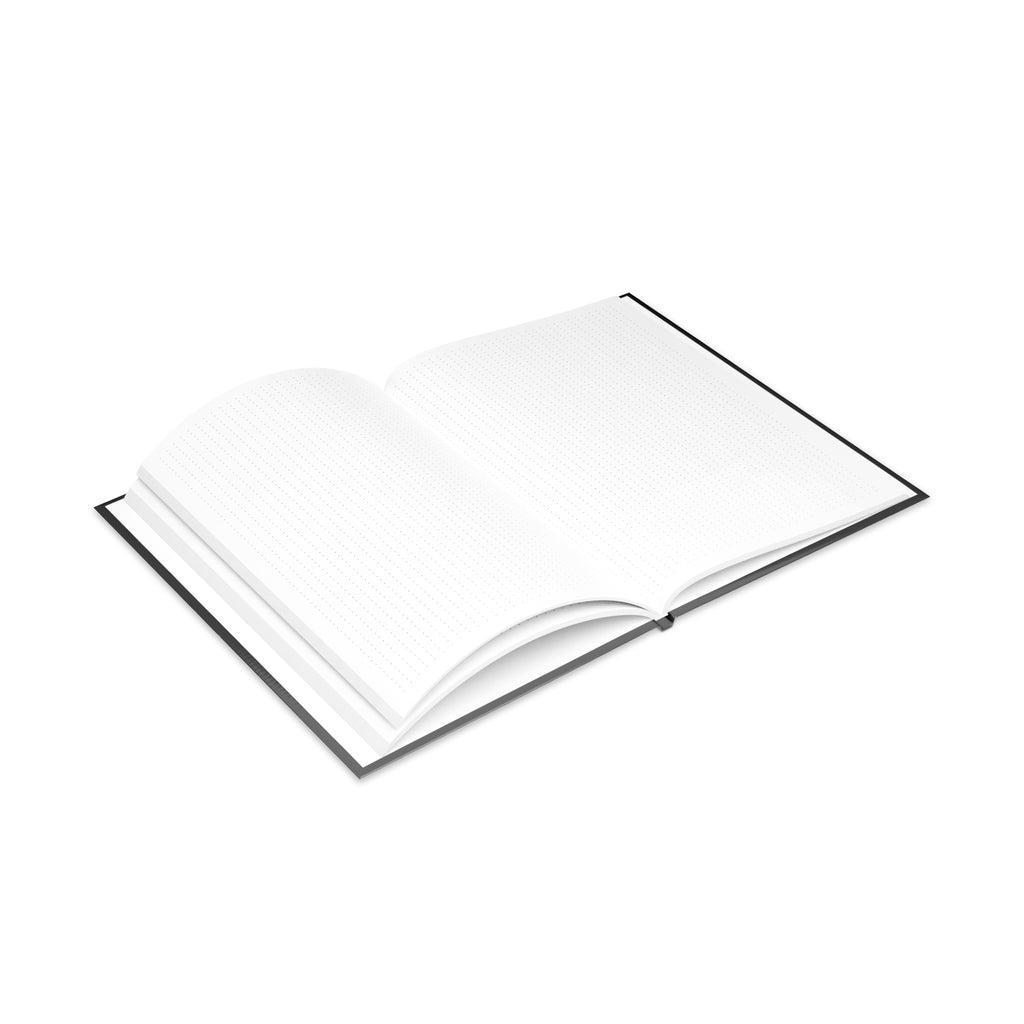 Hardcover notebook featuring a cozy sci-fi romance design, ideal for BookTok readers and hybrid romance fans.
