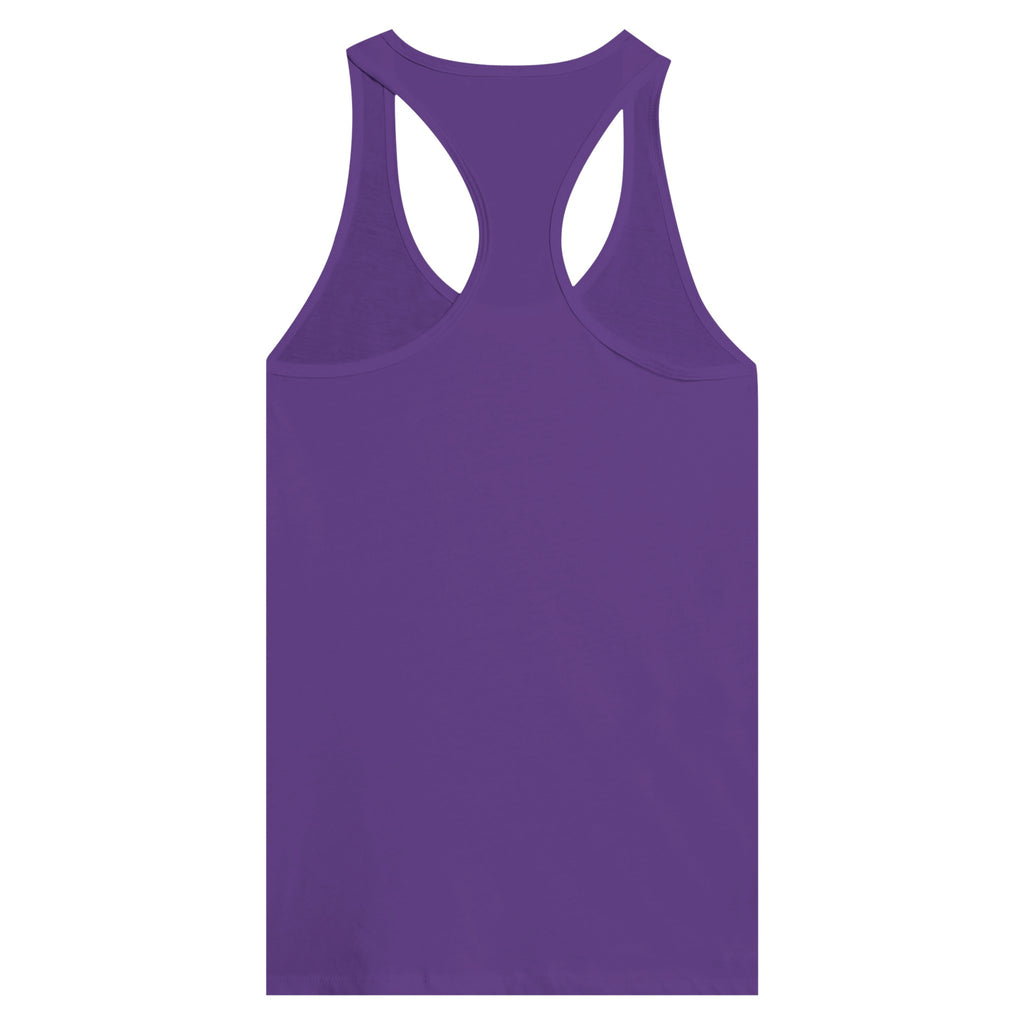 Hot Girls Read Plot Twists Racerback Tank Top | Y2K Book Lover Graphic Tee - Designity