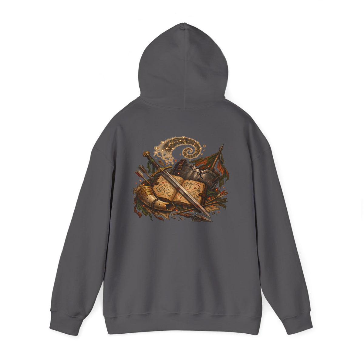 Aries Zodiac Hoodie | Chosen One Fantasy Battle Sweatshirt | Dogear Dreams - Dogear Dreams