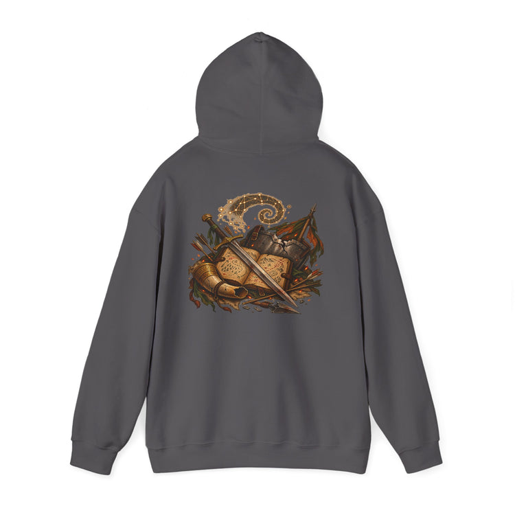 Aries Zodiac Hoodie | Chosen One Fantasy Battle Sweatshirt | Dogear Dreams - Dogear Dreams
