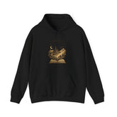 Dark Academia Fantasy Hoodie | One Book Endless Worlds Book Lover Sweatshirt - Dogear Dreams