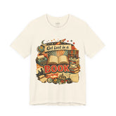 Get Lost in a Book Retro Graphic Tee, Vintage Book Lover Shirt, Reading Lover Gift, Librarian Tee, Bookish Aesthetic T-Shirt - Dogear Dreams