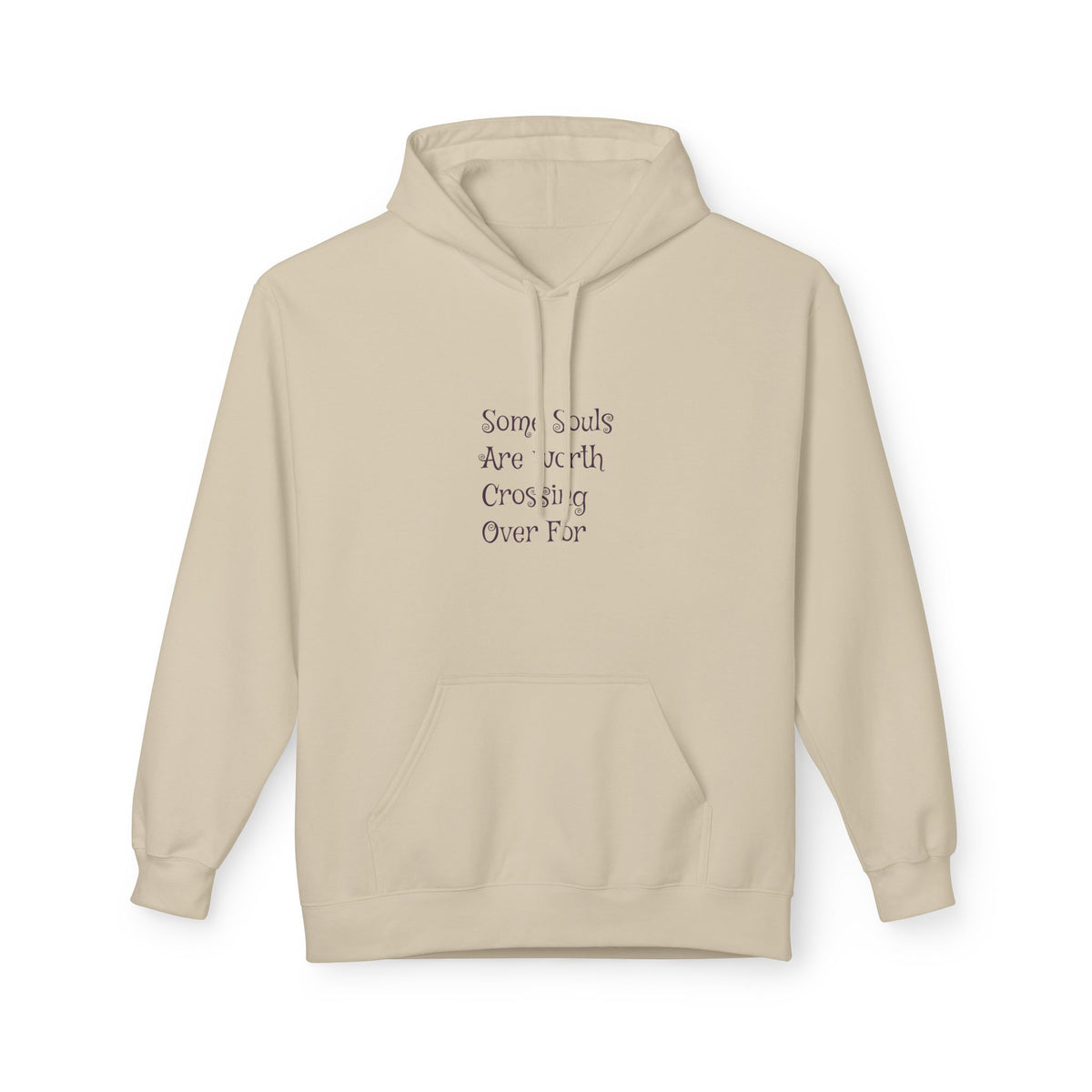 Some Souls Are Worth Crossing Over For — Grim Reaper & Angel Gothic Hoodie - Dogear Dreams