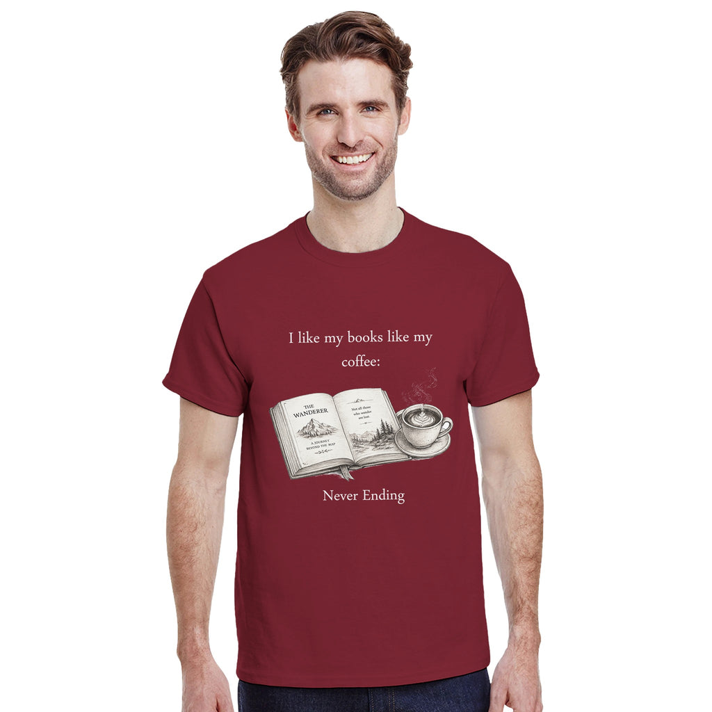 Coffee and Books T-Shirt – Funny Book Lover Gift - Designity