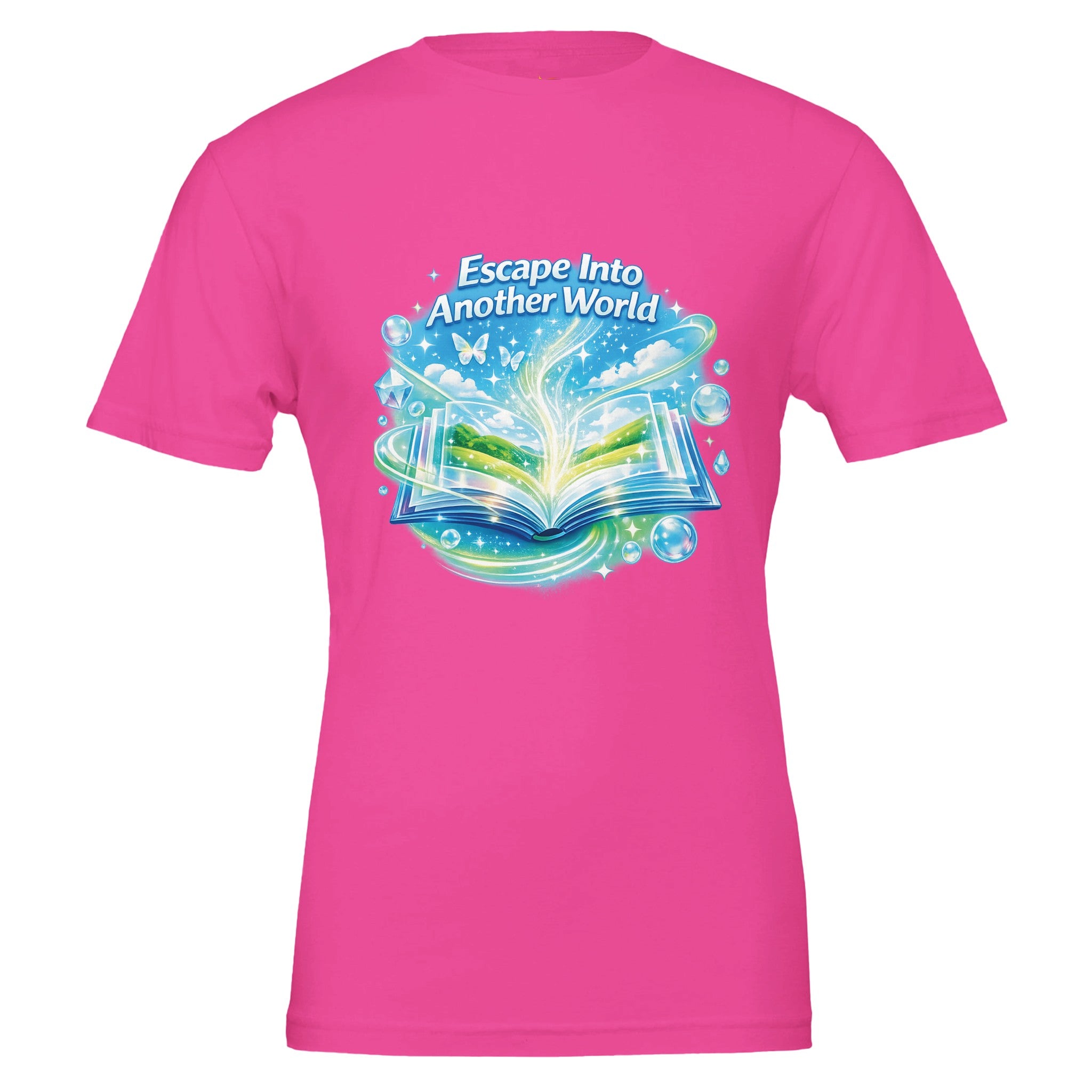 Escape Into Another World T-Shirt – Neo Frutiger Aero Aesthetic Y2K Retro Graphic Tee - Designity