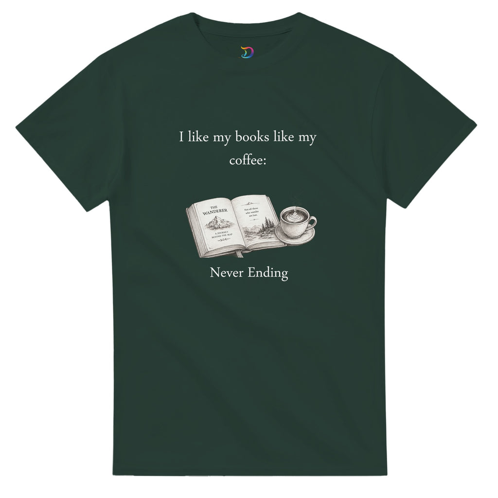 Coffee and Books T-Shirt – Funny Book Lover Gift - Designity