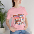 Summer Reading Club Ghost Tee | Cute Beach Reader Shirt | Book Lover Summer T-Shirt | Retro Coastal Book Club Graphic Tee